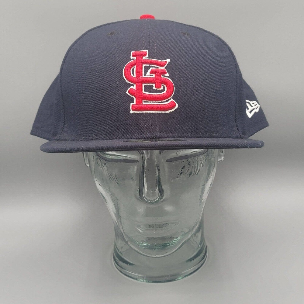 St. Louis Cardinals New Era 59Fifty Fitted Cap Hat MLB Size 8 Official On-Field